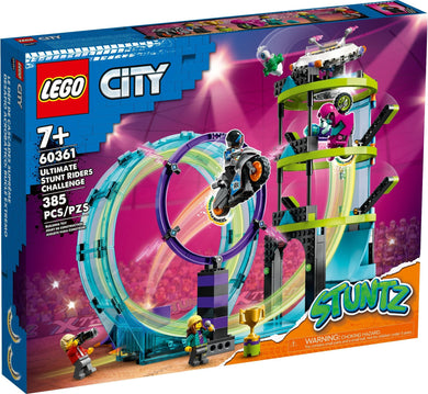 LEGO® CITY 60361 Ultimate Stunt Riders Challenge (385 pieces)