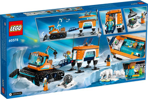 LEGO® CITY 60378 Arctic Explorer Truck and Mobile Lab (489 pieces)