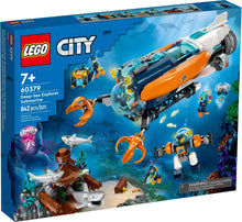 Load image into Gallery viewer, LEGO® CITY 60379 Deep-Sea Explorer Submarine (842 pieces)