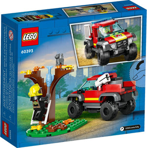 LEGO® CITY 60393 4 x 4 Fire Rescue Truck (97 pieces)