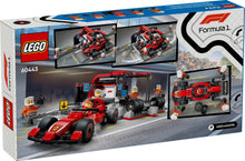 Load image into Gallery viewer, LEGO® CITY 60443 F1® Pit Stop &amp; Pit Crew with Ferrari Car (322 pieces)