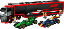Load image into Gallery viewer, LEGO® CITY 60445 F1® Truck with RB20 &amp; AMR24 F1® Cars (1086 pieces)