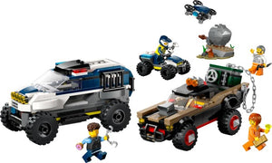 LEGO® CITY 60449 Off-Road Police Car Chase (467 pieces)