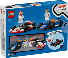 Load image into Gallery viewer, LEGO® CITY 60464 F1® Williams Racing &amp; Haas F1® Cars (92 pieces)