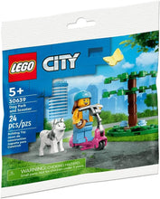 Load image into Gallery viewer, LEGO® CITY 30639 Dog Park and Scooter (84 pieces)