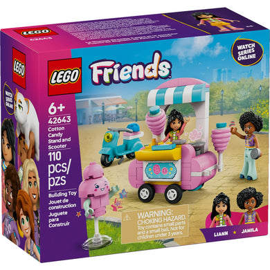 LEGO® Friends 42643 Cotton Candy Stand and Scooter (110 pieces)