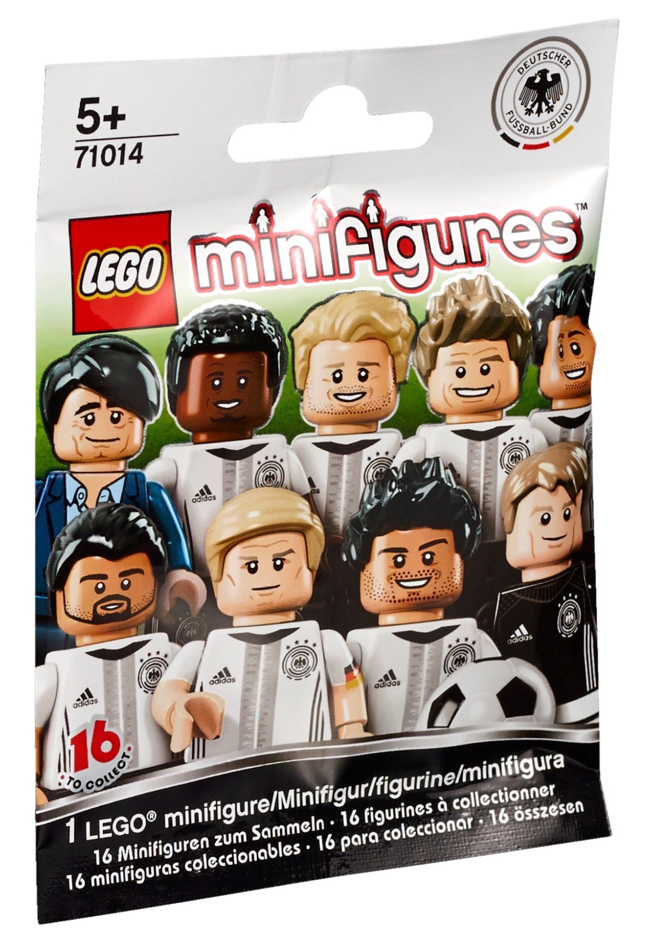 サッカーフィギュアセット　箱入り17個　ばら29体 LEGO® Collectible Minifigures 71014 DFB – The Mannschaft - German