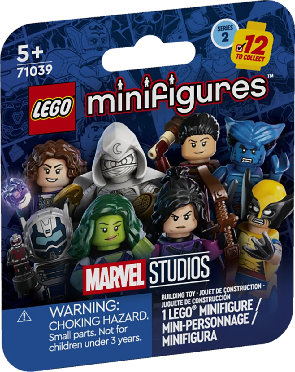 LEGO® Collectible Minifigures 71039 Marvel Studios Series 2 (One Box)