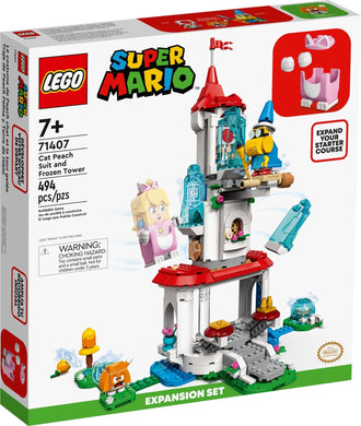 LEGO® Super Mario 71407 Cat Peach Suit and Frozen Tower (494 pieces) Expansion Pack