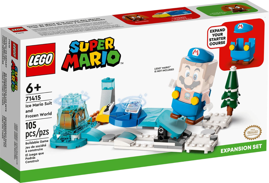 LEGO® Super Mario 71415 Ice Mario Suit and Frozen World (105 pieces) Expansion Pack