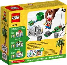 Load image into Gallery viewer, LEGO® Super Mario 71420 Rambi The Rhino (106 pieces) Expansion Pack
