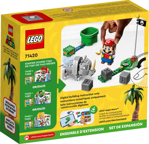 LEGO® Super Mario 71420 Rambi The Rhino (106 pieces) Expansion Pack