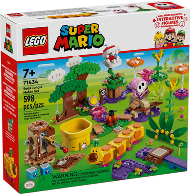 LEGO® Super Mario 71434 Soda Jungle Maker Set (598 pieces)