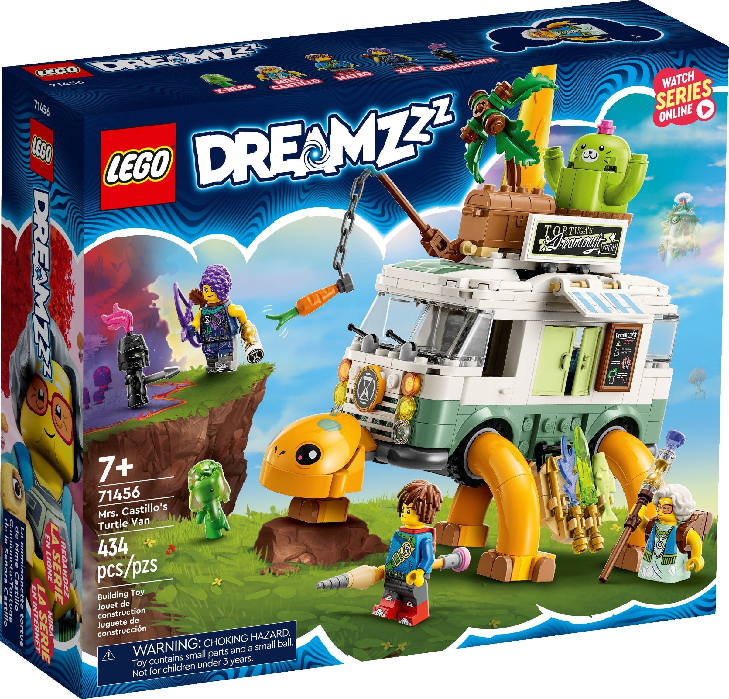 ♡ カプセルトイ LEGO® DreamZzz™ 71456 Mrs. Castillo's Turtle Van (434 pieces