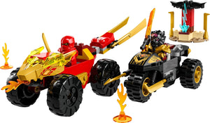 LEGO® Ninjago 71789 Kai and Ras's Car and Bike Battle (103 pieces)