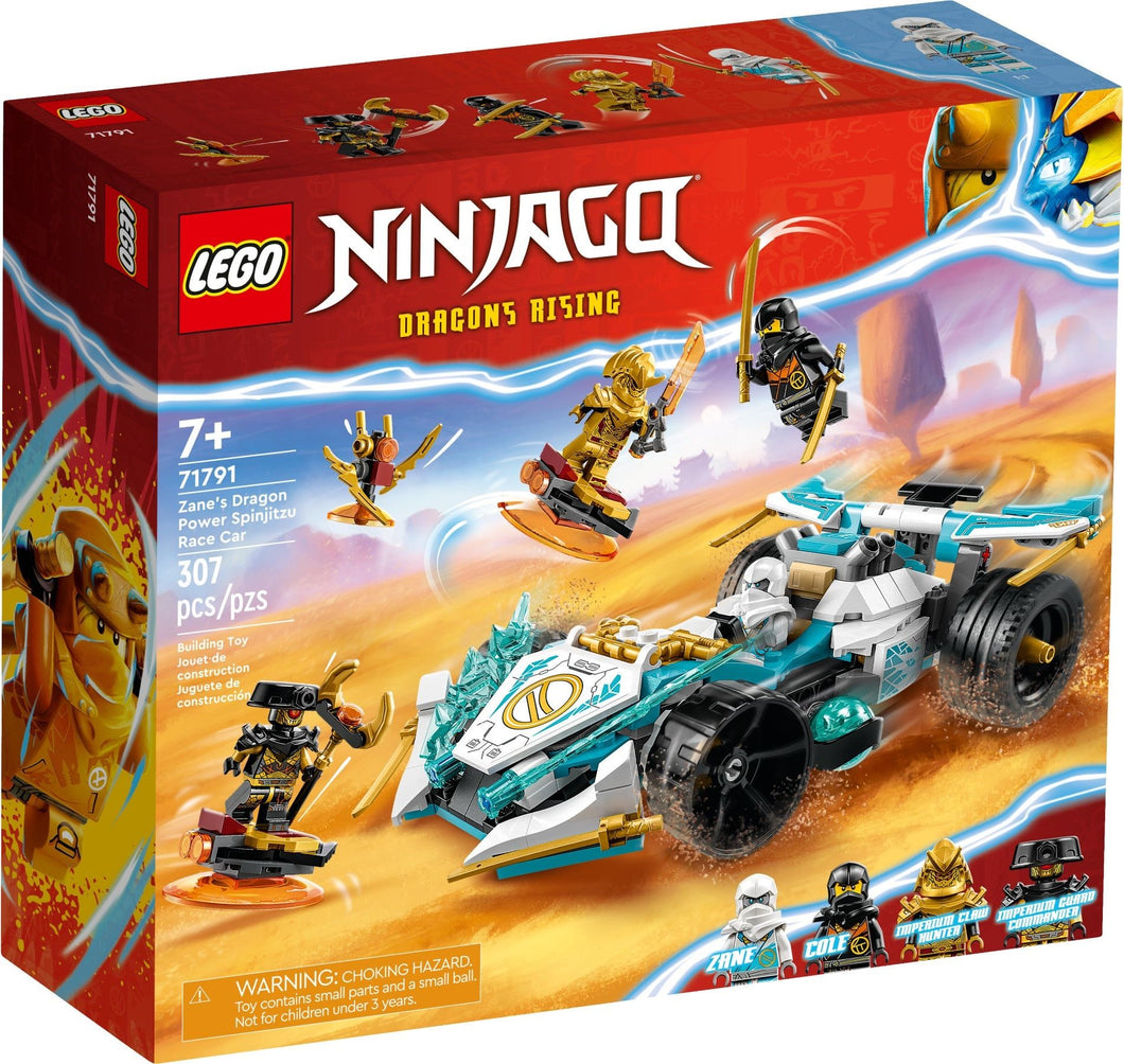 LEGO® Ninjago 71791 Zane's Dragon Power Spinjitzu Race Car (307 pieces)