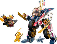 Load image into Gallery viewer, LEGO® Ninjago 71792 Sora&#39;s Transforming Mech Bike Racer (384 pieces)