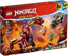 Load image into Gallery viewer, LEGO® Ninjago 71793 Heatwave Transforming Lava Dragon (479 pieces)
