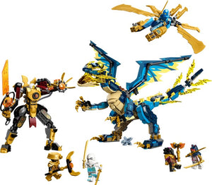 LEGO® Ninjago 71796 Elemental Dragon vs. The Empress Mech (1038 pieces)