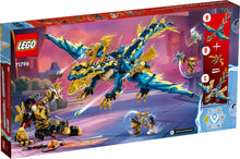 Load image into Gallery viewer, LEGO® Ninjago 71796 Elemental Dragon vs. The Empress Mech (1038 pieces)