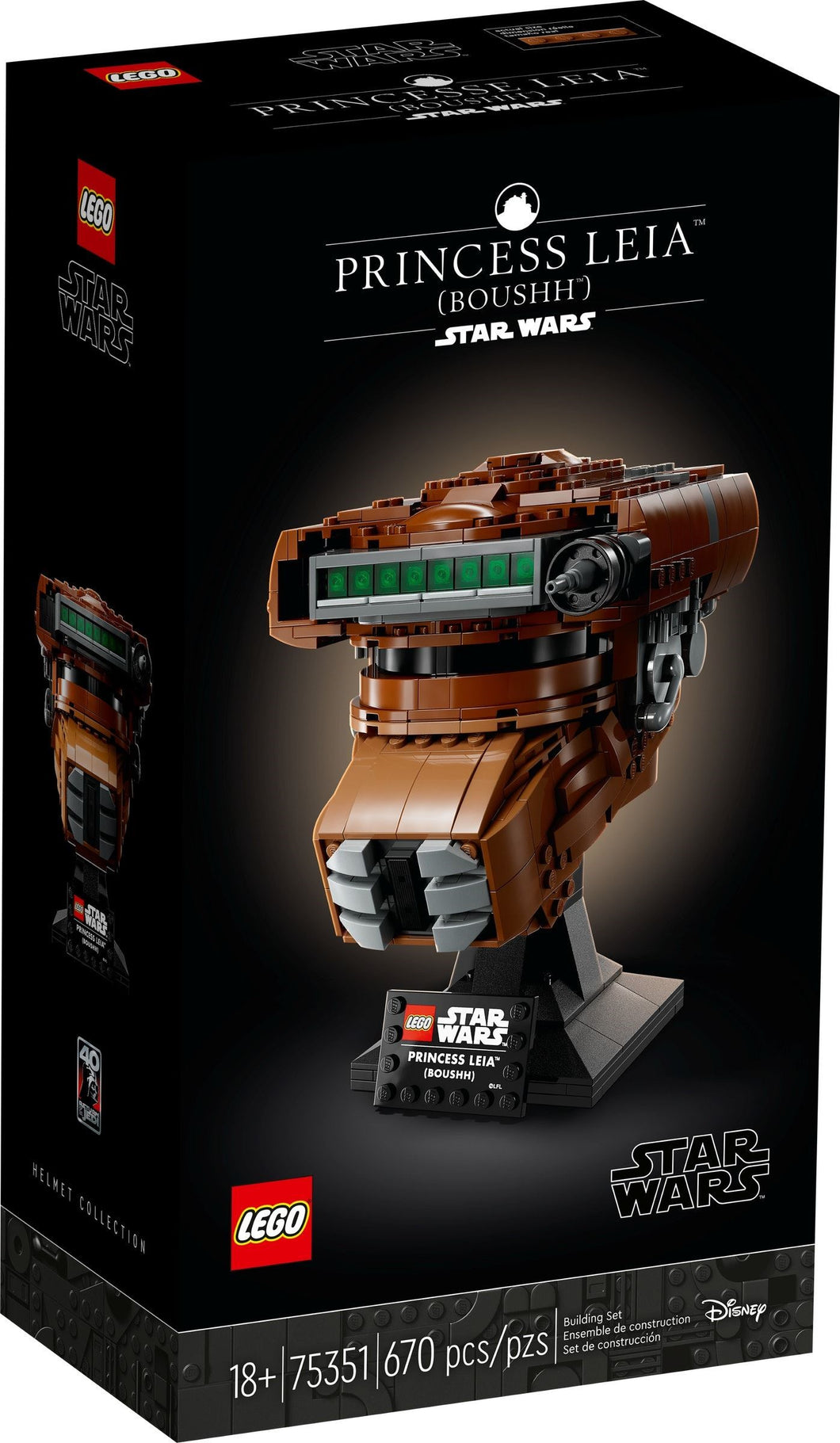 LEGO® Star Wars™ 75351 Princess Leia (Boushh) Helmet (670 pieces)