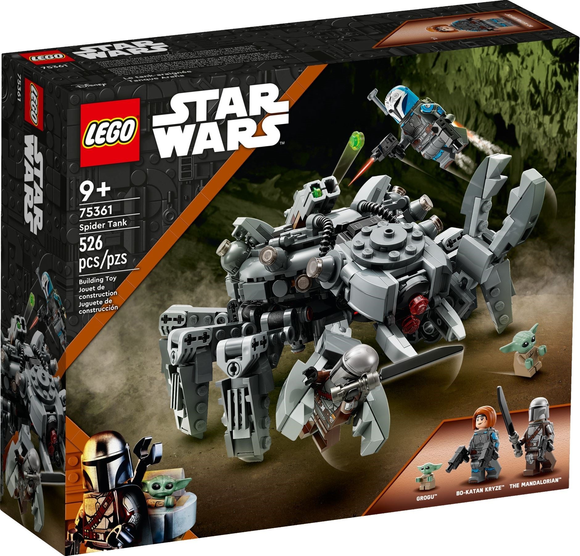 LEGO® Star Wars™ 75361 Spider Tank (526 pieces) – AESOP'S FABLE