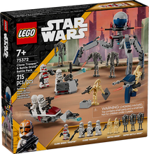 Load image into Gallery viewer, LEGO® Star Wars™ 75372 Clone Trooper™ &amp; Battle Droid™ Battle Pack (215 pieces)