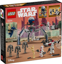 Load image into Gallery viewer, LEGO® Star Wars™ 75372 Clone Trooper™ &amp; Battle Droid™ Battle Pack (215 pieces)