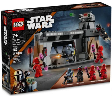 LEGO® Star Wars™ 75386 Paz Vizsla™ and Moff Gideon™ Battle (297 pieces)
