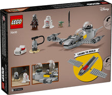 Load image into Gallery viewer, LEGO® Star Wars™ 75410 Mando and Grogu&#39;s N-1 Starfighter™ (195 pieces)