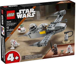 LEGO® Star Wars™ 75410 Mando and Grogu's N-1 Starfighter™ (195 pieces)