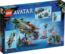 Load image into Gallery viewer, LEGO® Avatar 75577 Mako Submarine (553 pieces)