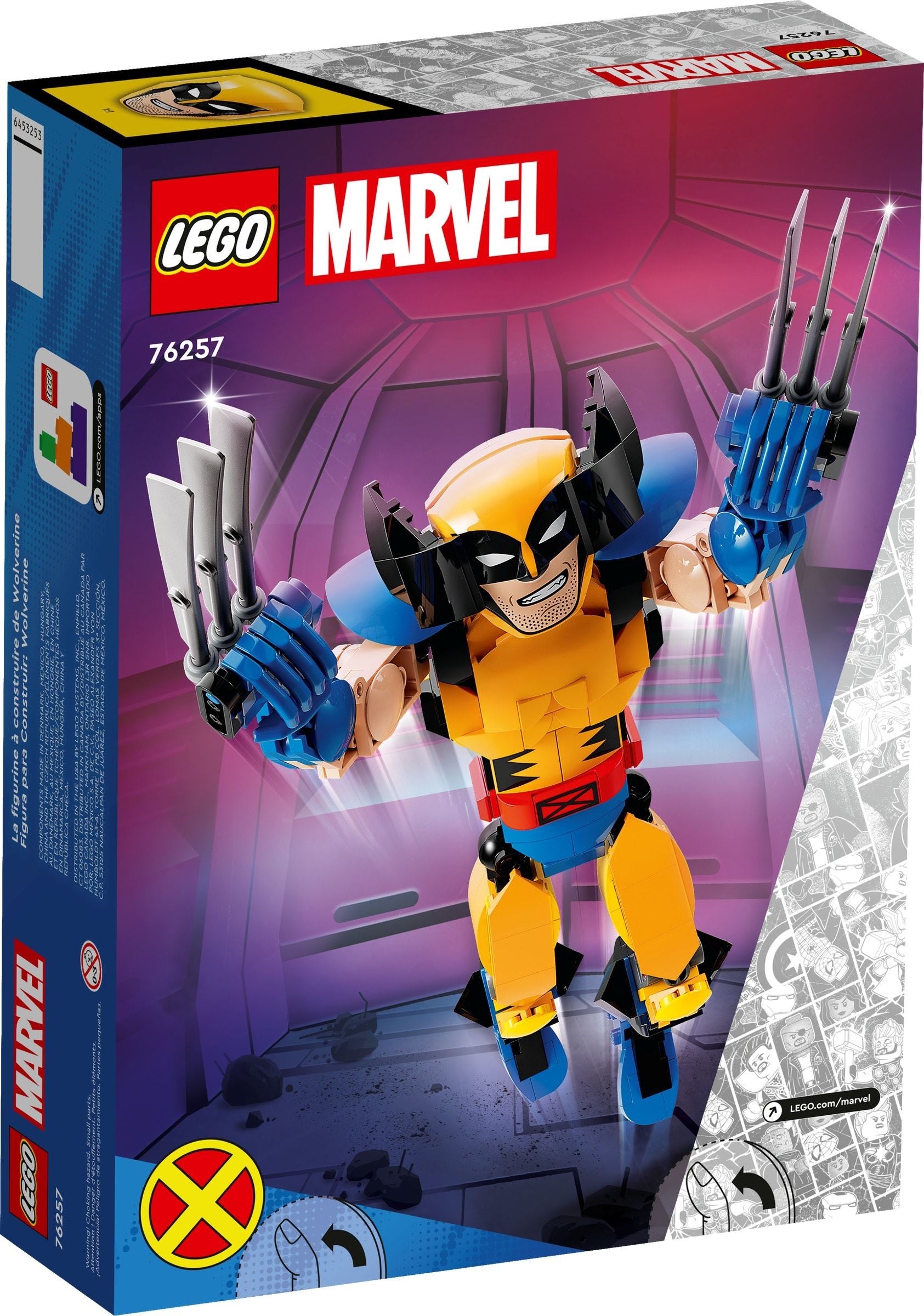 LEGO® Marvel 76257 Wolverine Construction Figure (327 pieces