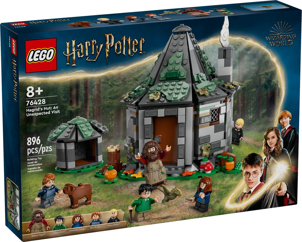 LEGO® Harry Potter™ 76428 Hagrid's Hut: An Unexpected Visit (896 pieces)