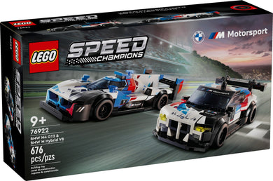 LEGO® Speed Champions 76922 BMW M4 GT3 & BMW M Hybrid V8 (676 pieces)