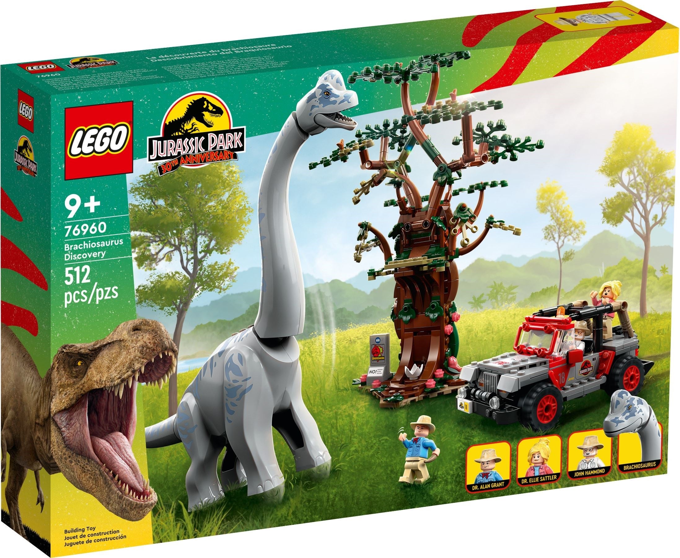 LEGO® Jurassic World 76960 Brachiosaurus Discovery (512 pieces