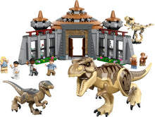 Load image into Gallery viewer, LEGO® Jurassic World 76961 Visitor Center: T. rex &amp; Raptor Attack (693 pieces)