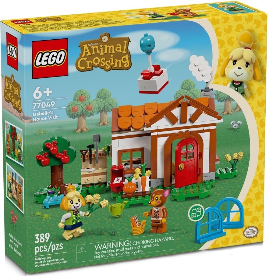 LEGO® Animal Crossing™ 77049 Isabelle's House Visit (389 pieces)
