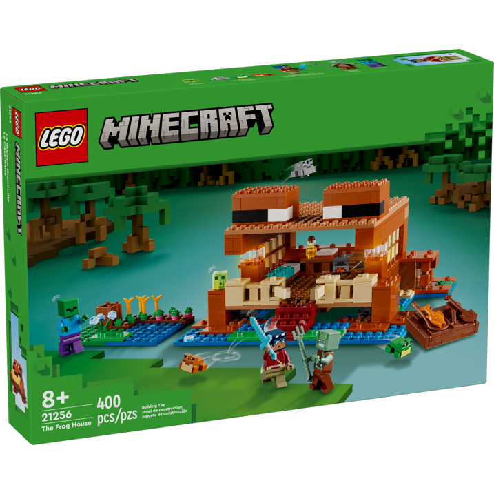 LEGO® Minecraft 21256 The Frog House (400 pieces)