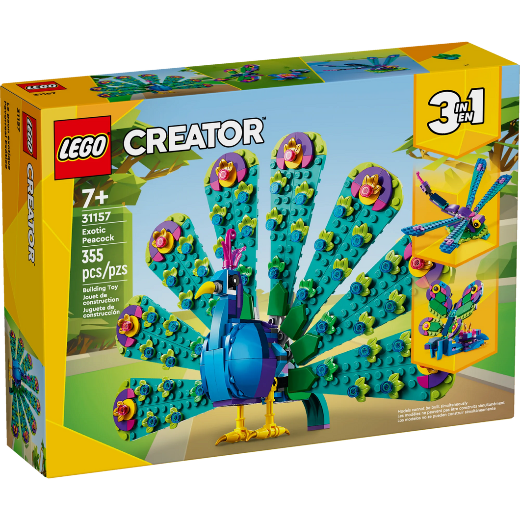 LEGO® Creator 31157 Exotic Peacock (355 pieces)