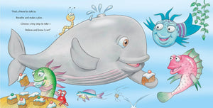 The Pout-Pout Fish and the Worry-Worry Whale (Board Book)