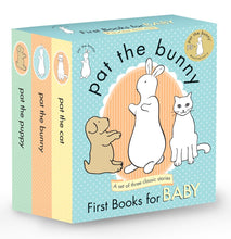 Load image into Gallery viewer, Pat the Bunny, Pat the Cat, Pat the Puppy (First Books for Baby)