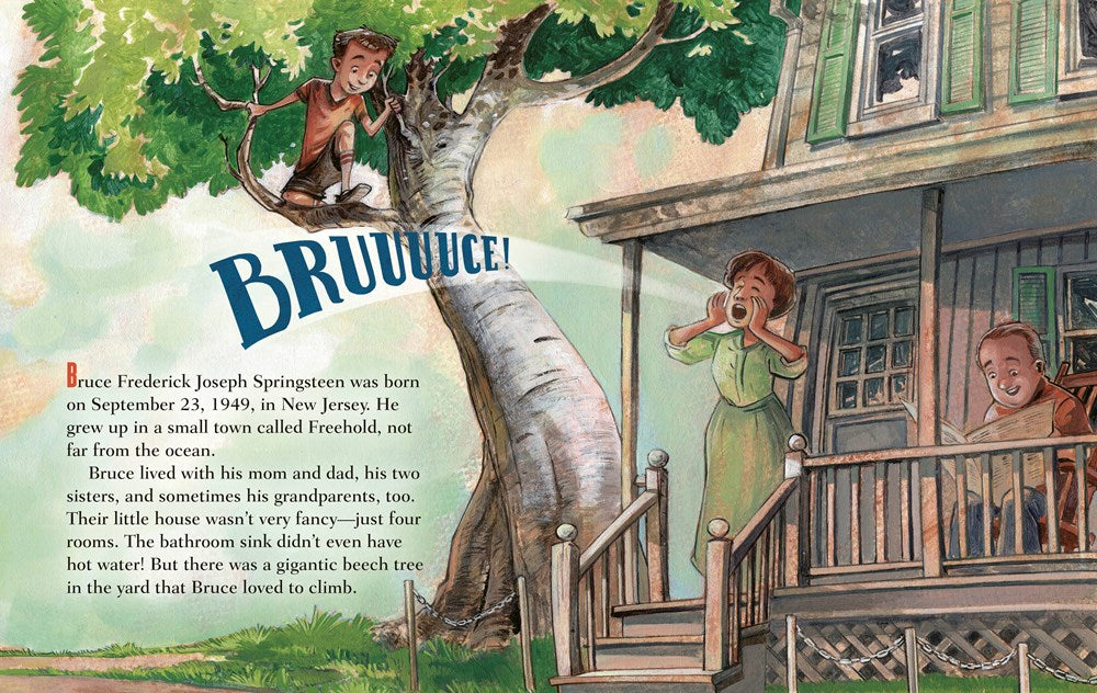 Bruce Springsteen (A Little Golden Book Biography) – AESOP'S FABLE