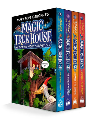 Magic Tree House Graphic Novel Boxed Set (Volumes 1 - 4)