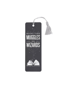 Books Turn Muggles into Wizards Bookmark