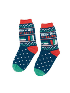 Deck the Shelves Cozy Socks (Adult)