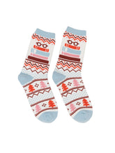 Load image into Gallery viewer, TBR Book Stack Cozy Socks (Adult)