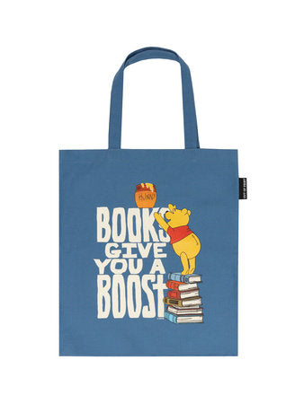 Disney Winnie the Pooh: Books Give You a Boost Tote Bag