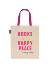 Load image into Gallery viewer, Emily Henry: Happy Place Tote Bag
