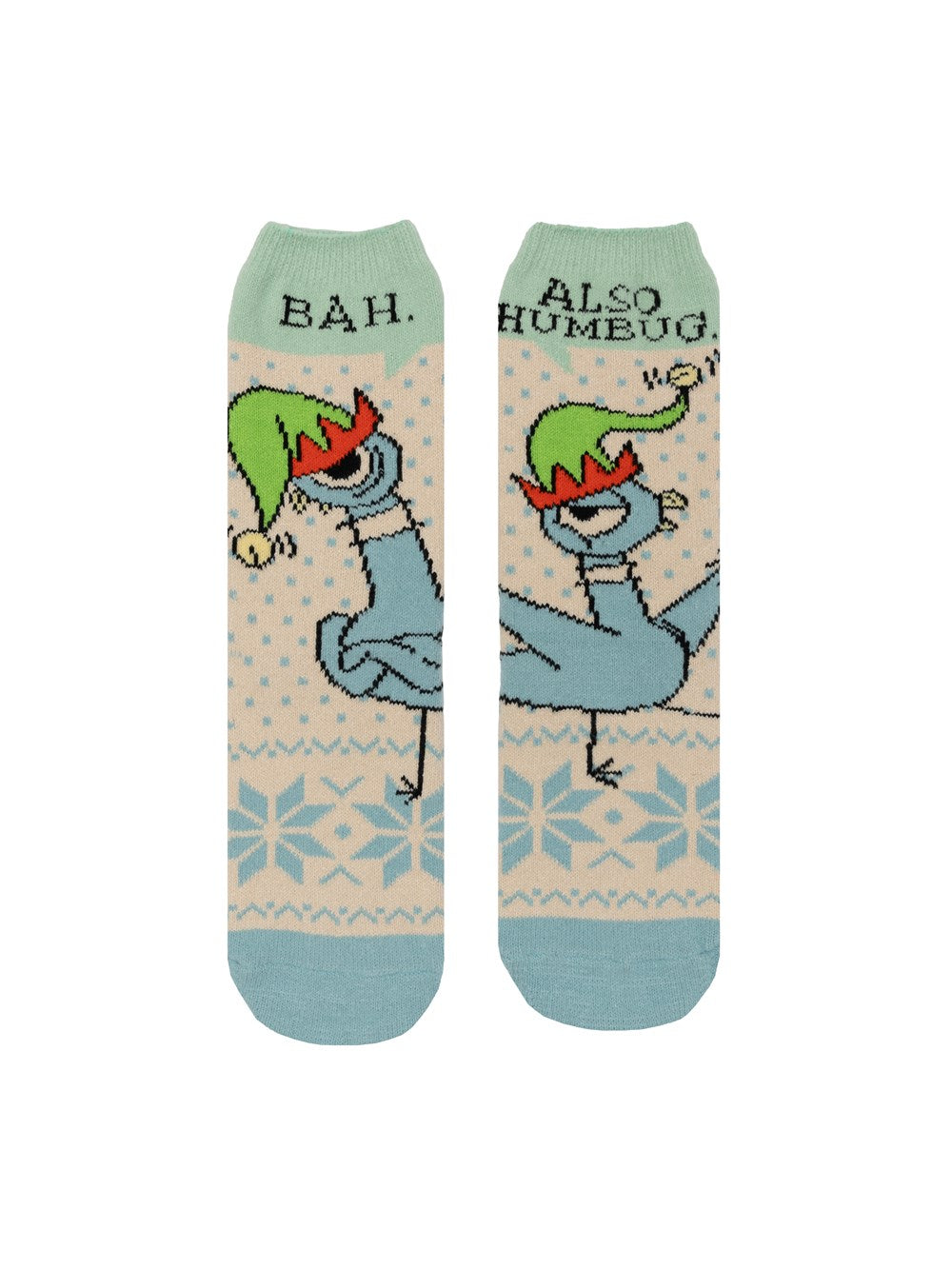 Don't Let the Pigeon Drive the Sleigh Cozy Socks (Adult)